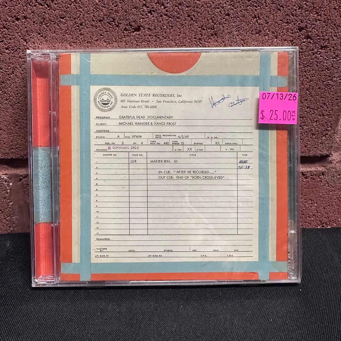 Used CD: V/A "Grateful Dead Documentary" 2xCD (2001 Press - Sealed)