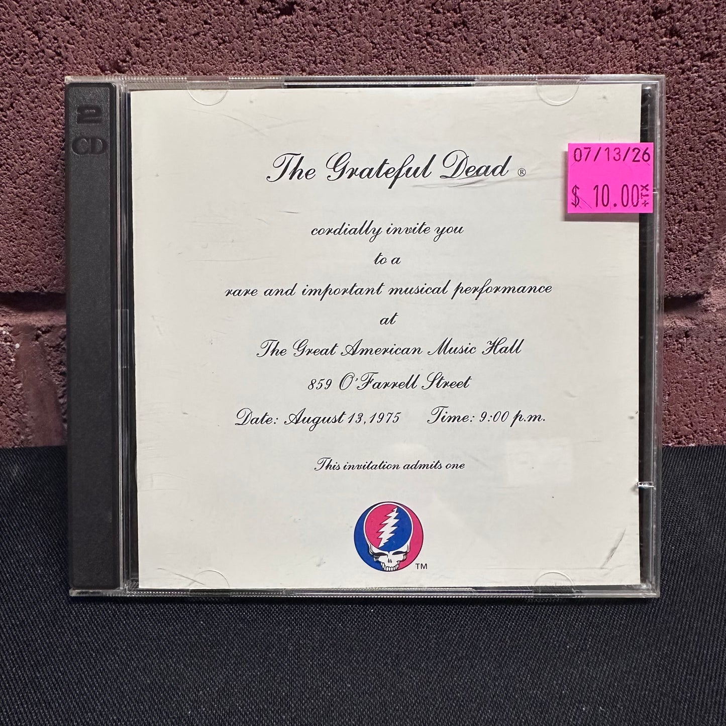 Used CD: The Grateful Dead "One From The Vault" 2xCD
