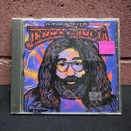 Used CD: Jerry Garcia w/ Joe Territo & Rock Scully "A Talk With Jerry Garcia" CD (1996 Press)