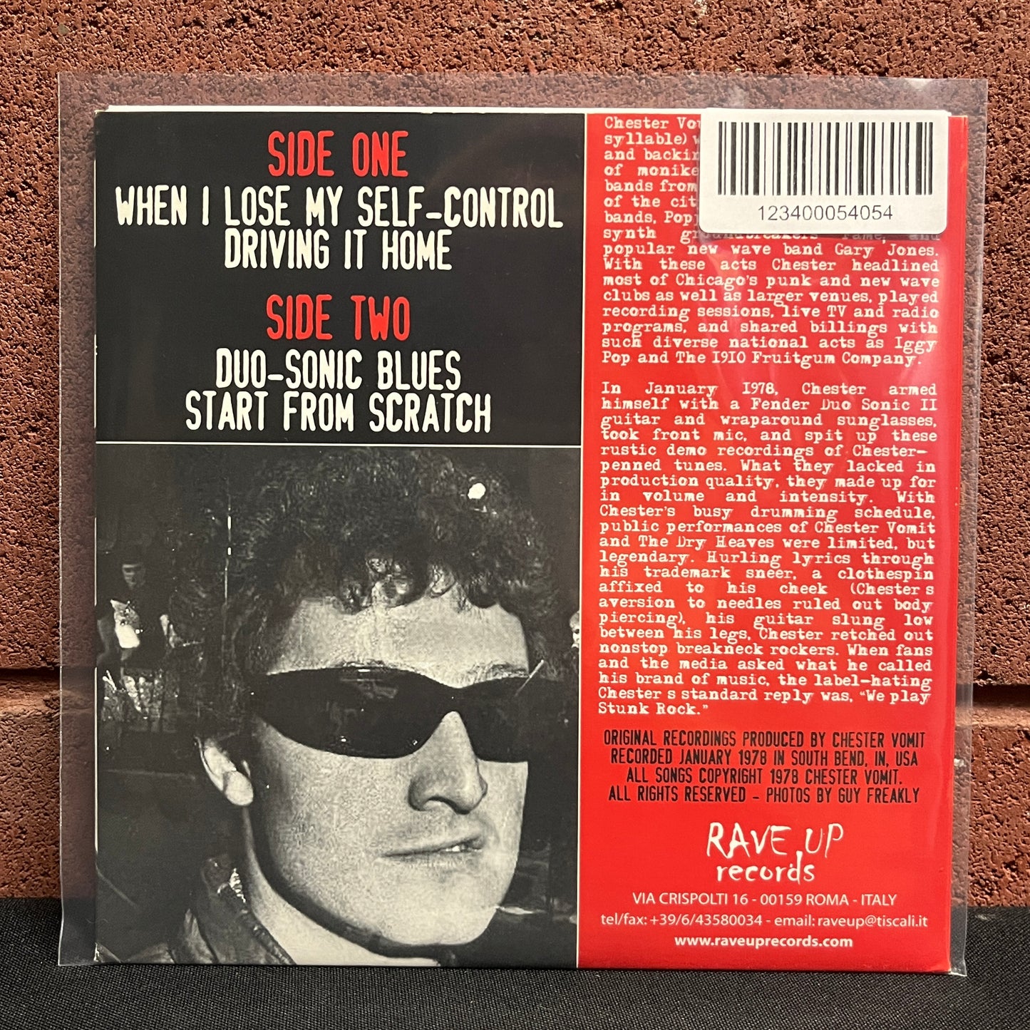 Used Vinyl: Chester Vomit And The Dry Heaves "Stunk Rocker" 7"