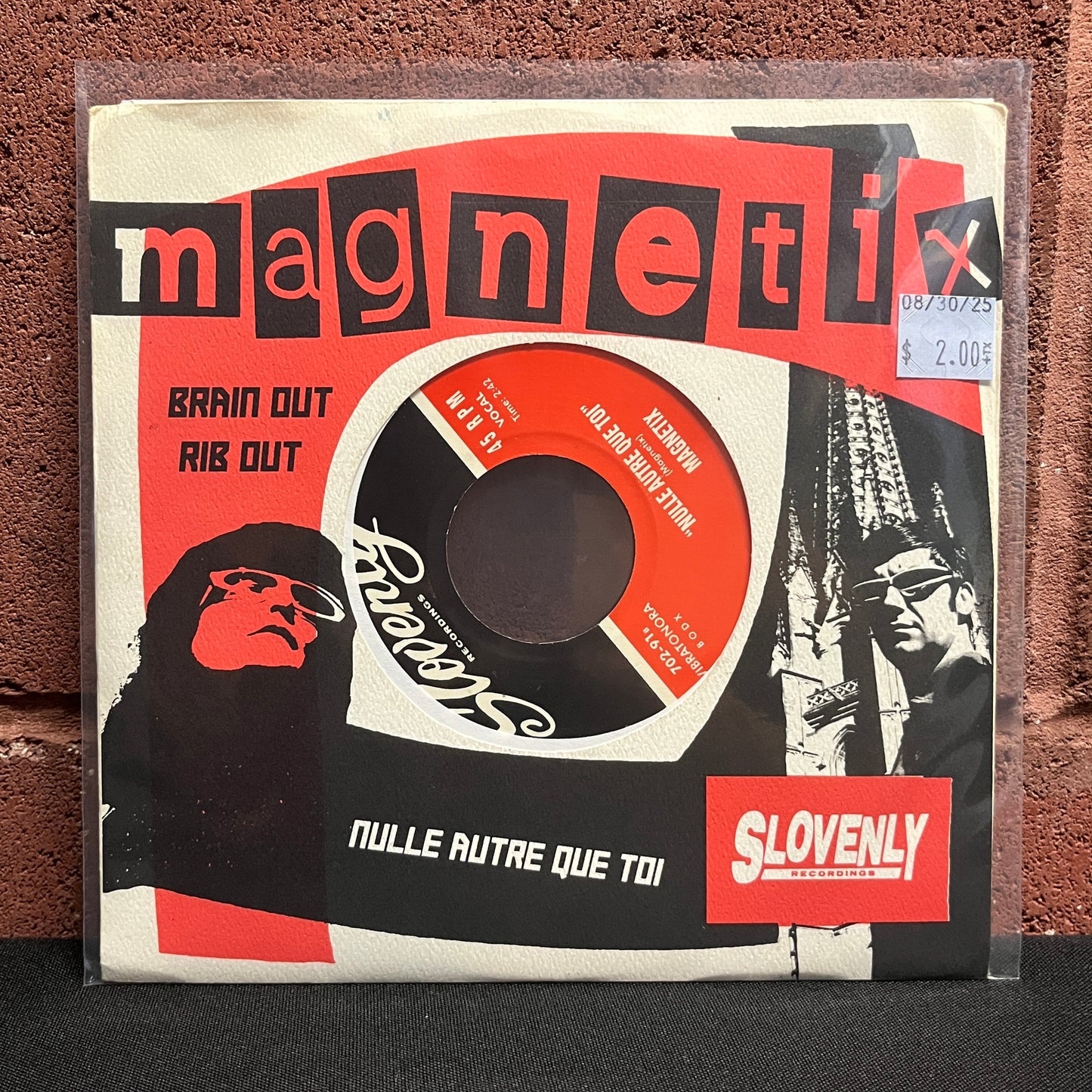 Used Vinyl: Magnetix "Brain Out Rib Out" 7"