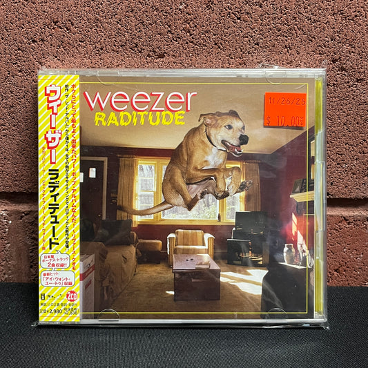 Used CD: Weezer "Raditude" CD (2009 Japanese Press w/ Bonus Track)