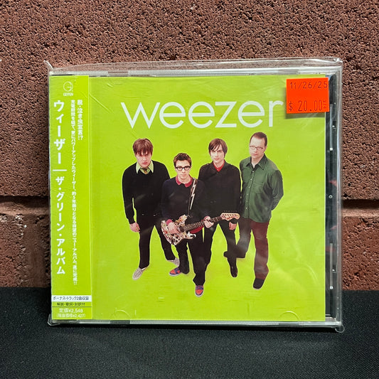 Used CD: Weezer "S/T (Green Album)" CD (2001 Japanese Press w/ Bonus Tracks)