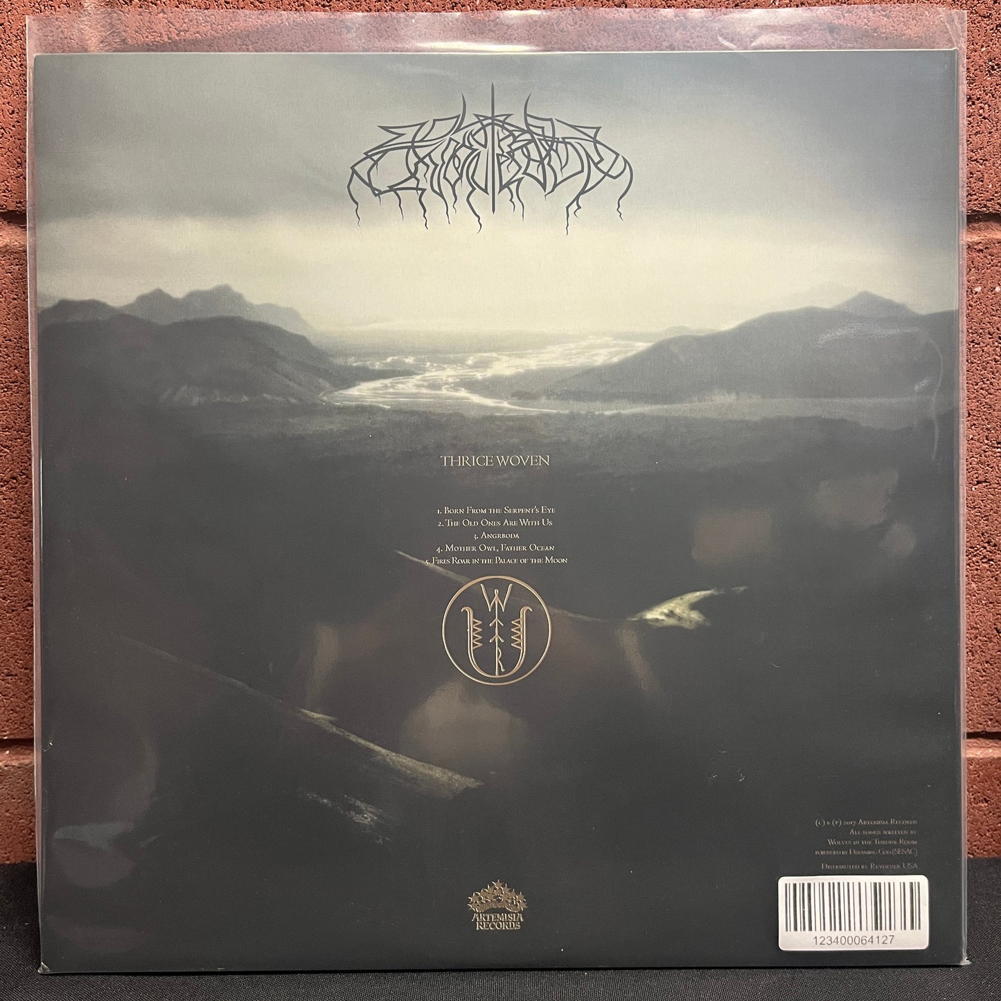 Used LP: Wolves In The Throne Room "Thrice Woven" 2xLP (2017 Press - Golden Mead Vinyl)
