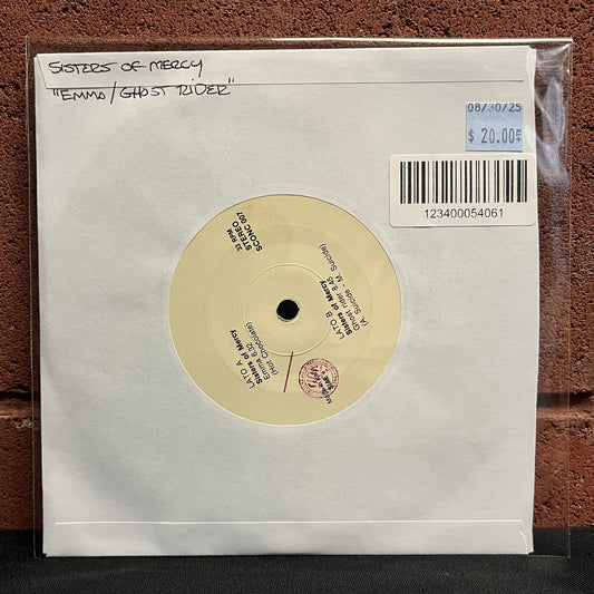Used Vinyl: Sisters Of Mercy "Emma / Ghost Rider" 7"