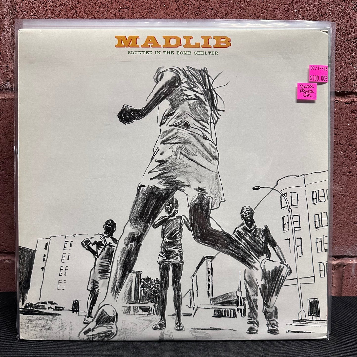 Used Vinyl: Madlib ‎"Blunted In The Bomb Shelter" 2xLP (2002 Press)