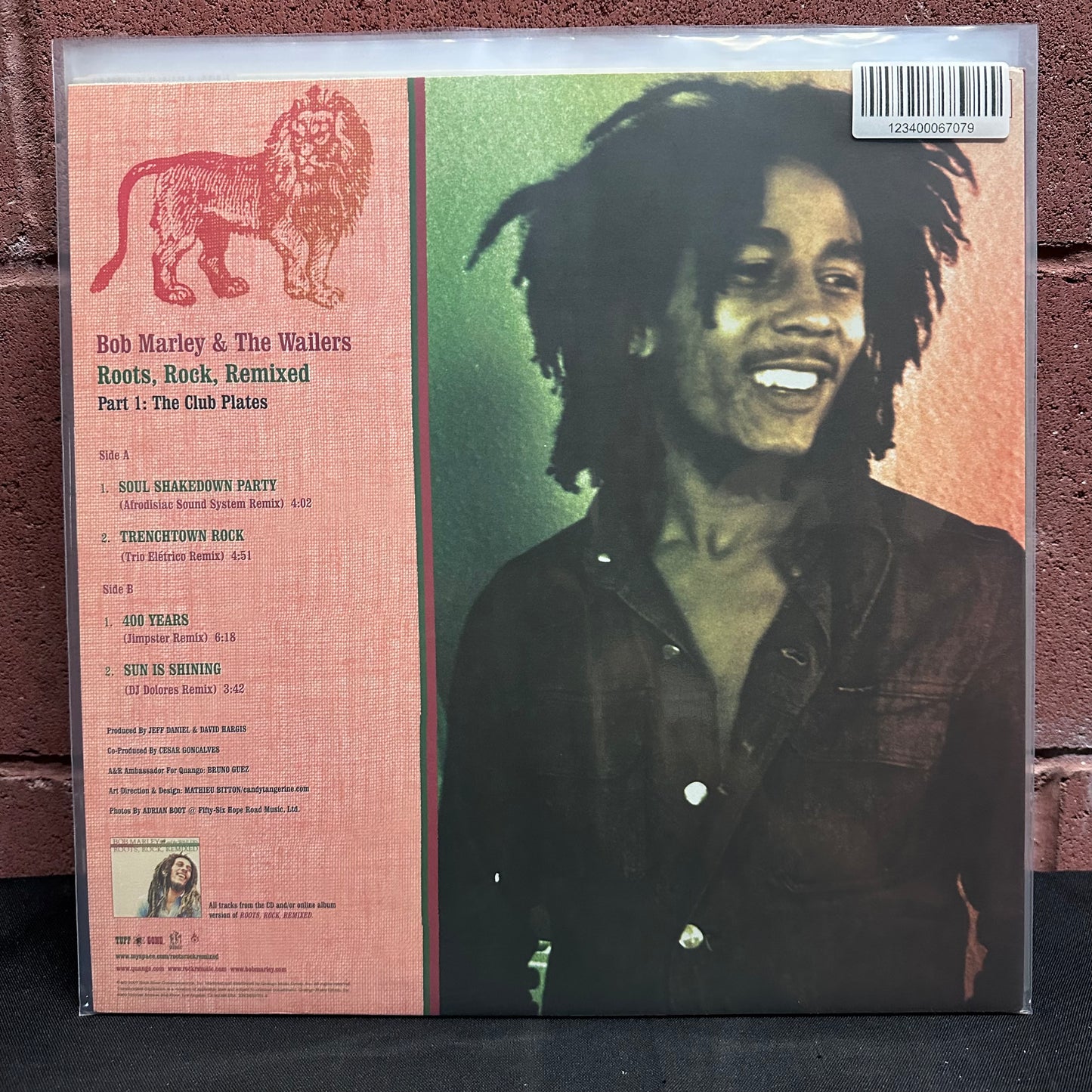 Used Vinyl: Bob Marley & The Wailers ‎"Roots, Rock, Remixed (Part 1: The Club Plates)" 12" (2007 Press)
