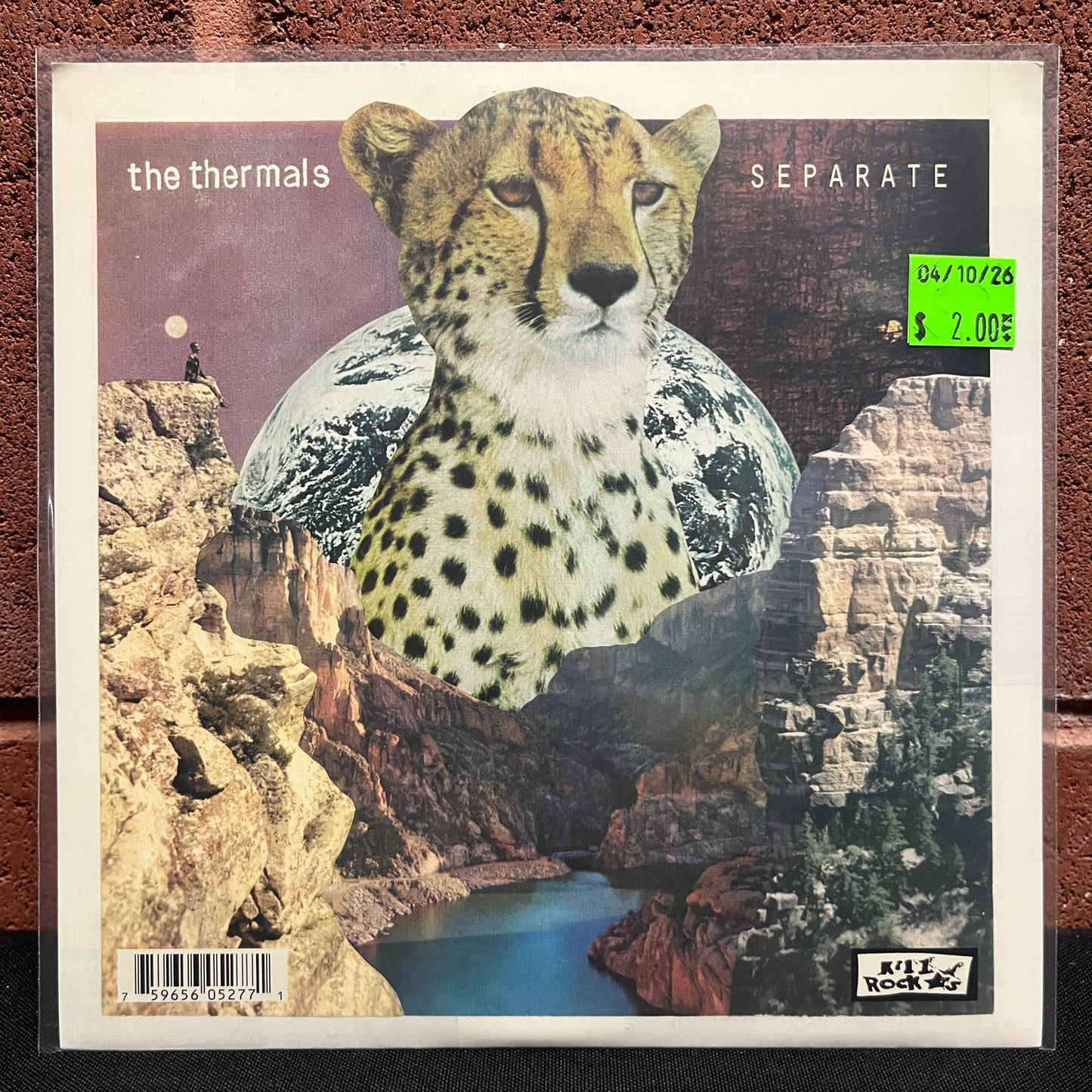 Used Vinyl: The Thermals / The Cribs ‎"Record Store Day Split" 7" (2010 Press)