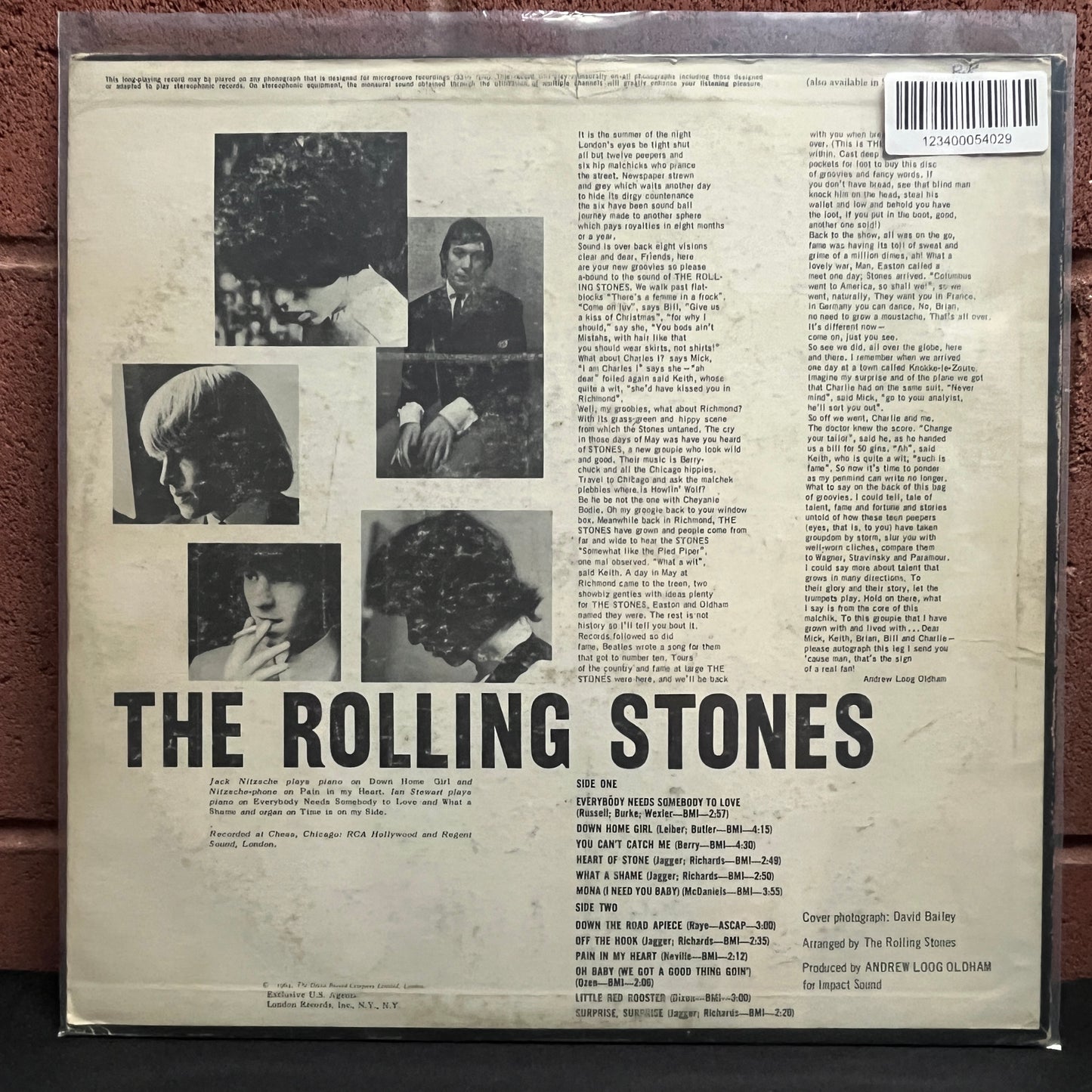 Used Vinyl: The Rolling Stones "The Rolling Stones, Now!" LP (1965 Mono Press)