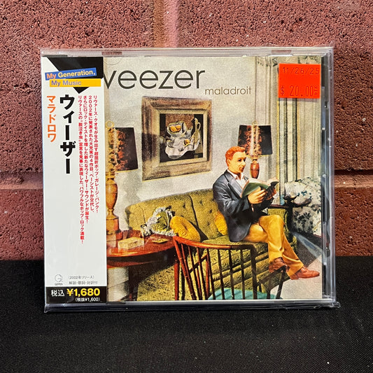 Used CD: Weezer "Maladroit" CD (2006 Japanese Press w/ Bonus Tracks)
