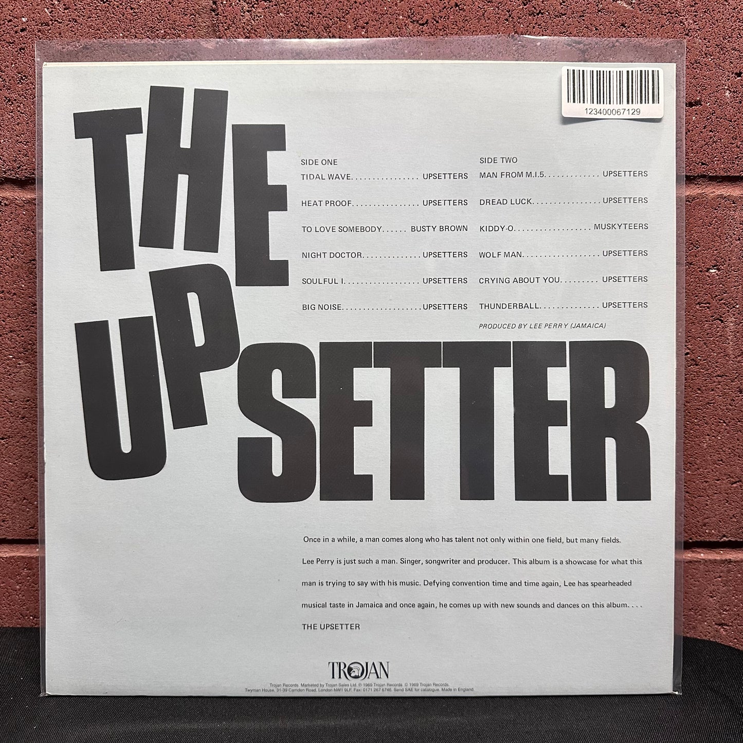 Used Vinyl: The Upsetters ‎"The Upsetter" LP (1995 UK Press)
