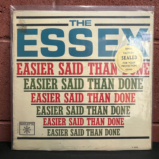 Used Vinyl: The Essex "Easier Said Than Done" LP