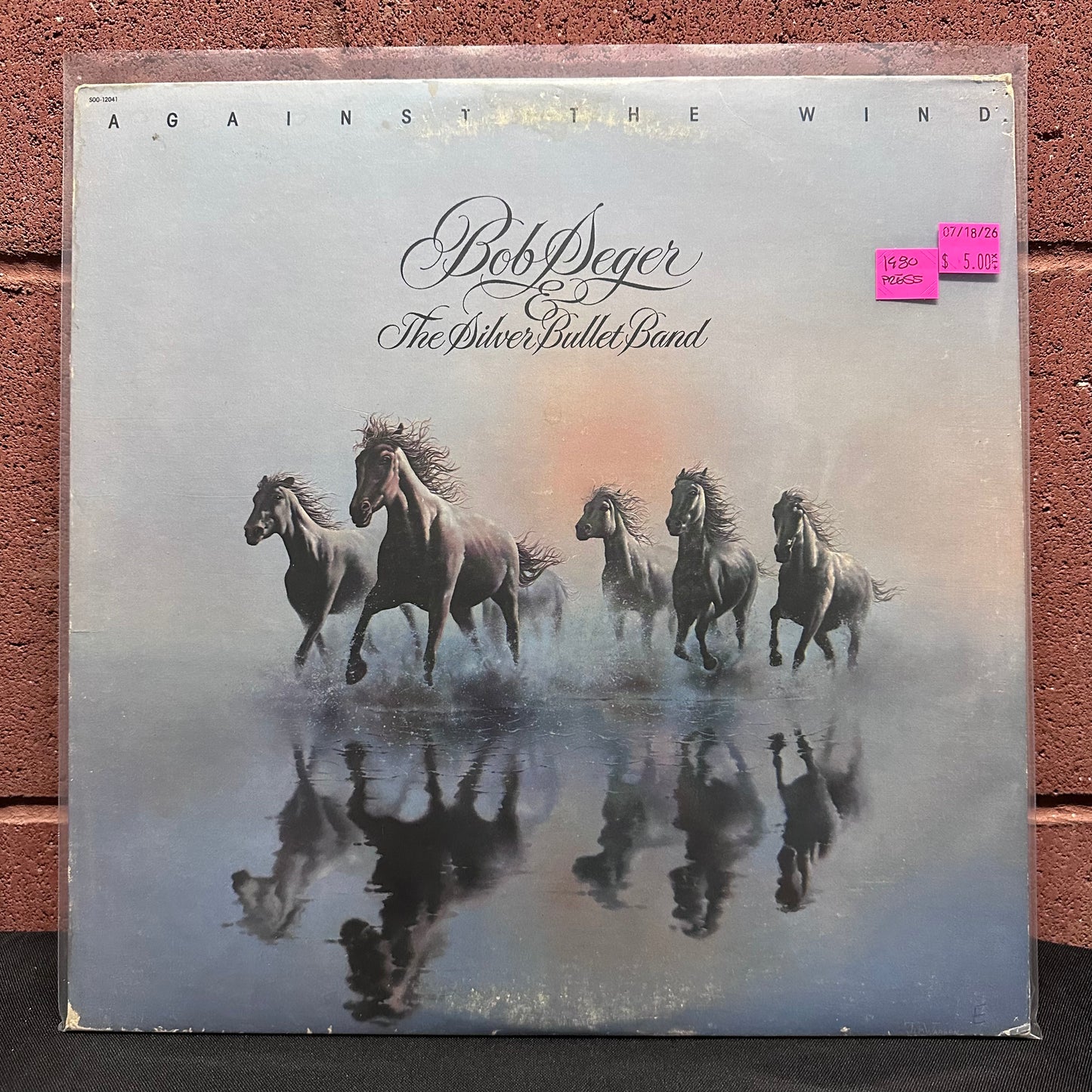 Used Vinyl: Bob Seger & The Silver Bullet Band "Against The Wind" LP (1980 Press)
