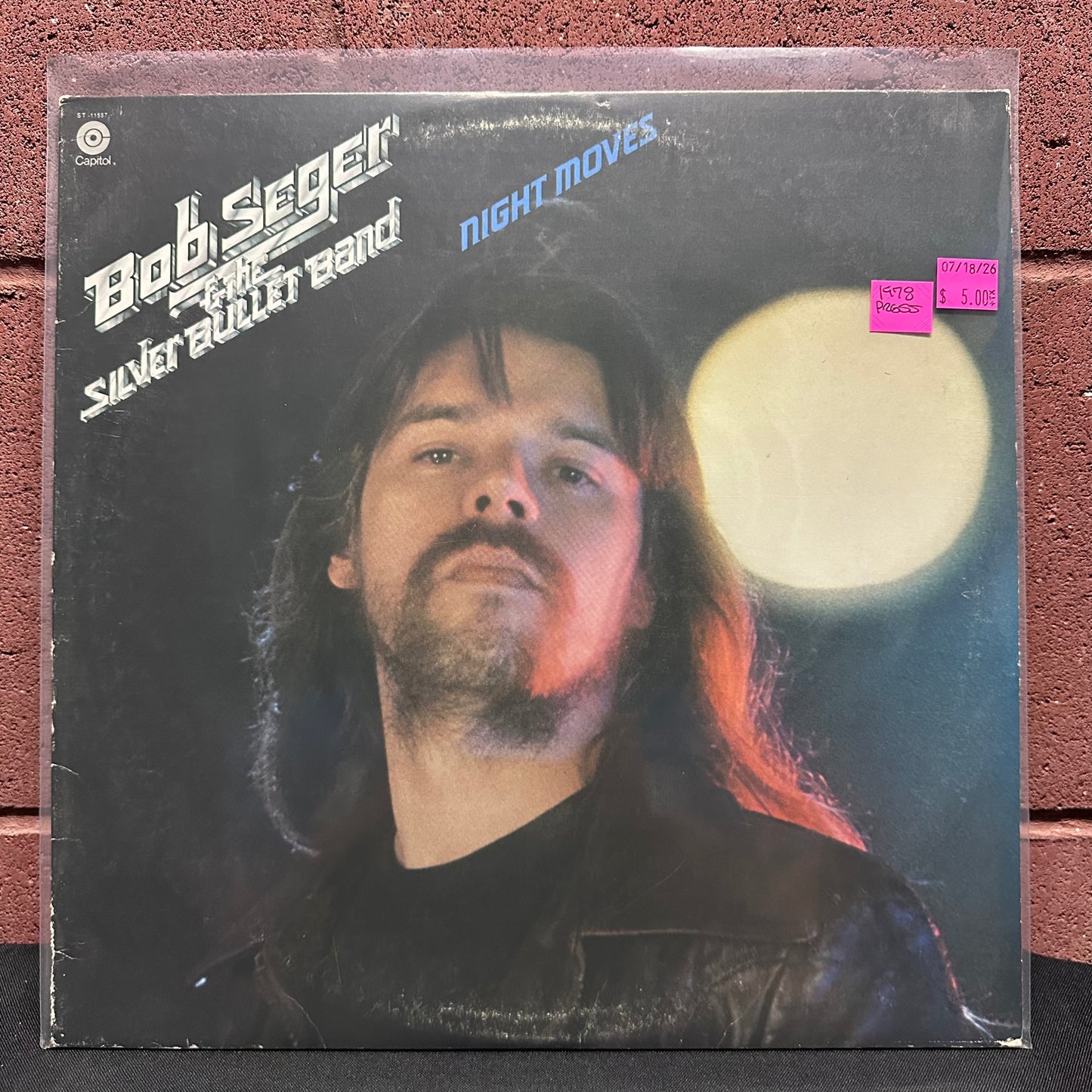 Used Vinyl: Bob Seger & The Silver Bullet Band "Night Moves" LP (1978 Press)
