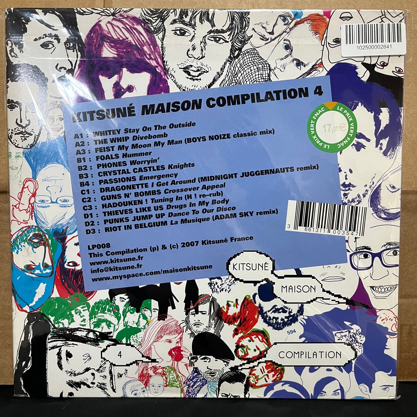 Used Vinyl: V/A "Kitsune Maison Compilation 4" 2xLP