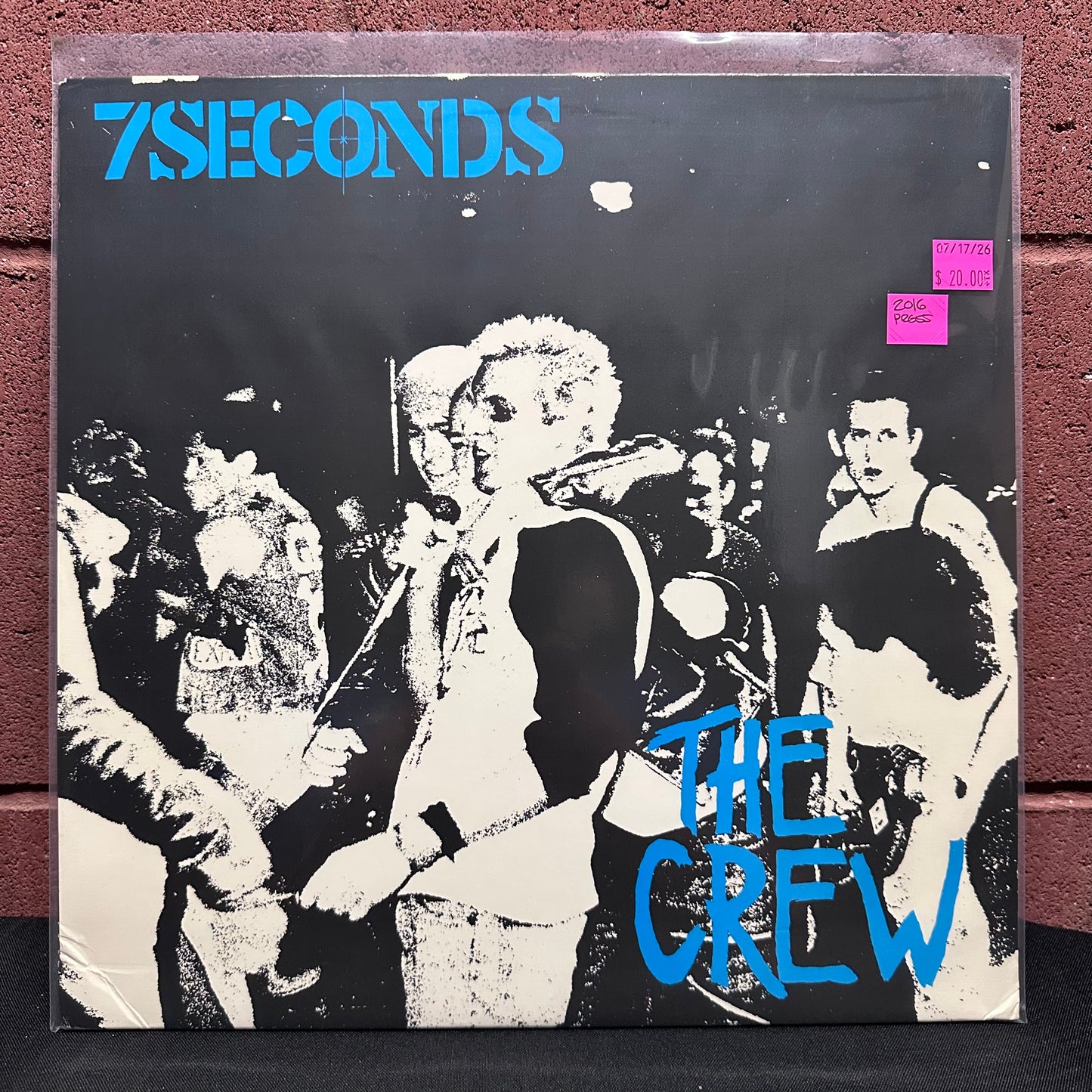 Used Vinyl: 7 Seconds ‎"The Crew" LP (2016 Press)