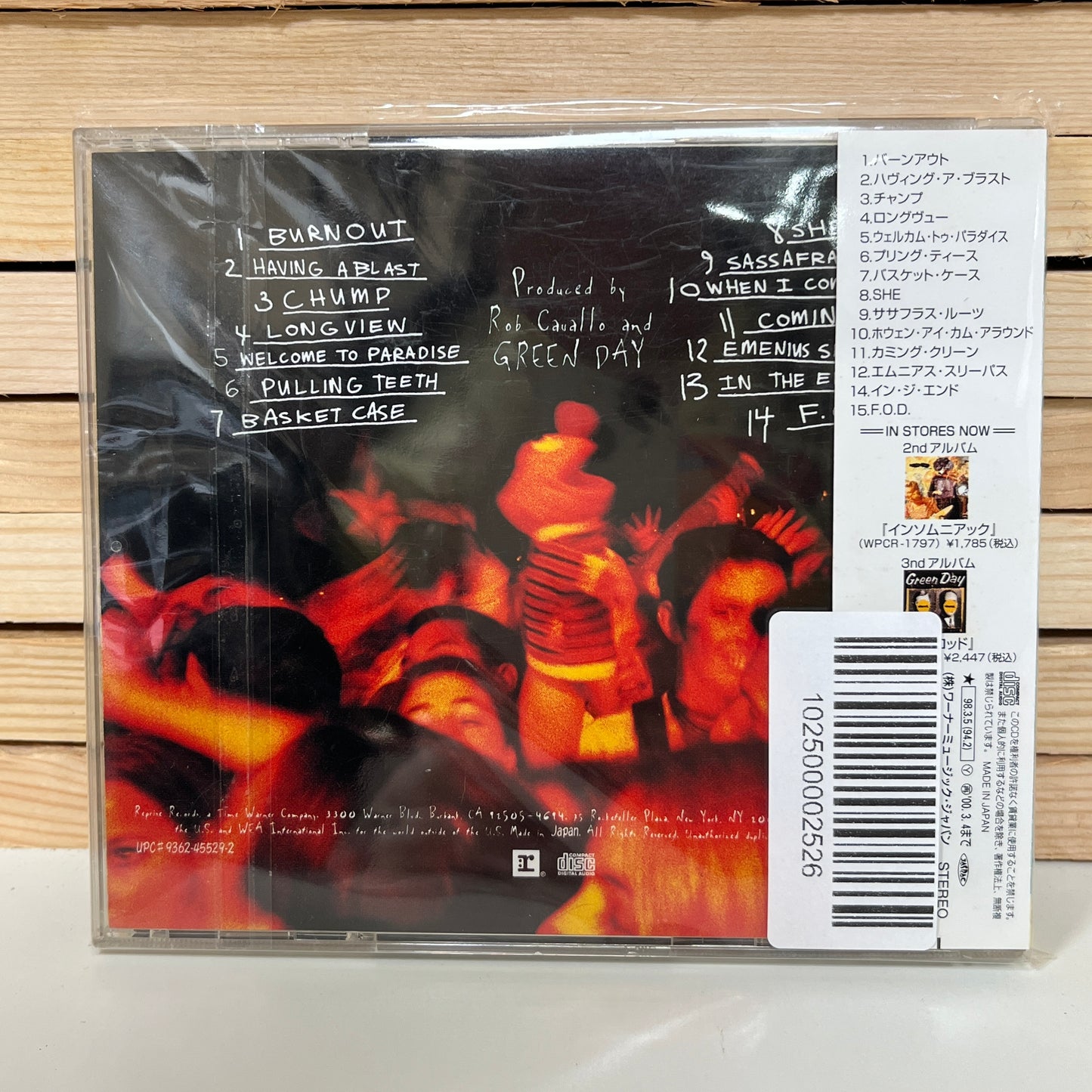 Used CD: Green Day "Dookie" CD (1998 Japanese Press)