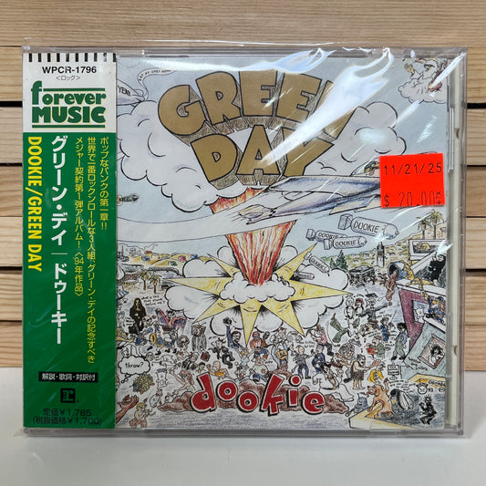 Used CD: Green Day "Dookie" CD (1998 Japanese Press)