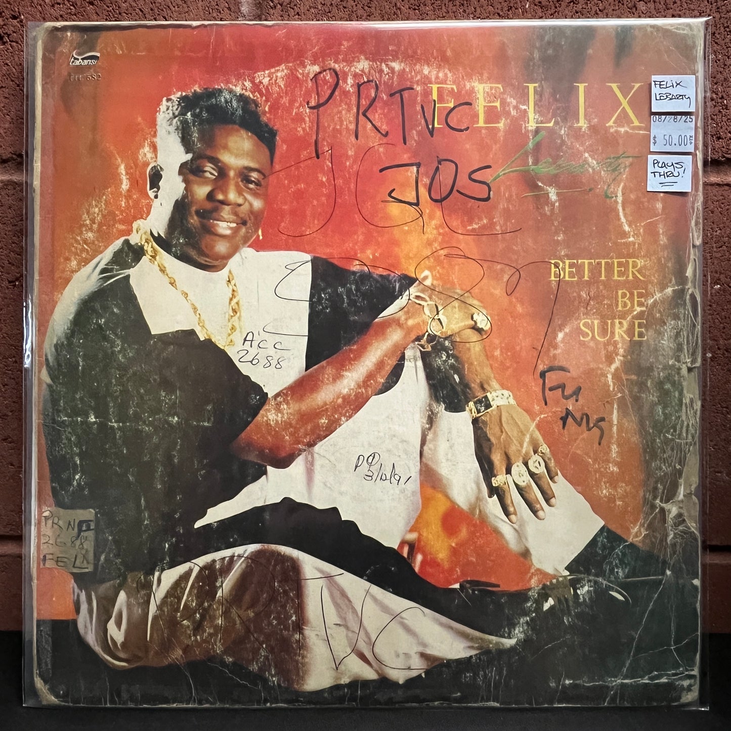 Used Vinyl: Felix Lebarty "Better Be Sure" LP