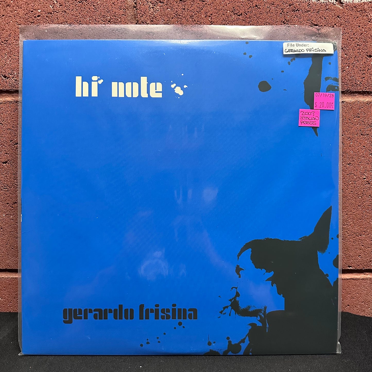Used Vinyl: Gerardo Frisina "Hi Note" 2xLP (2003 Italian Press)