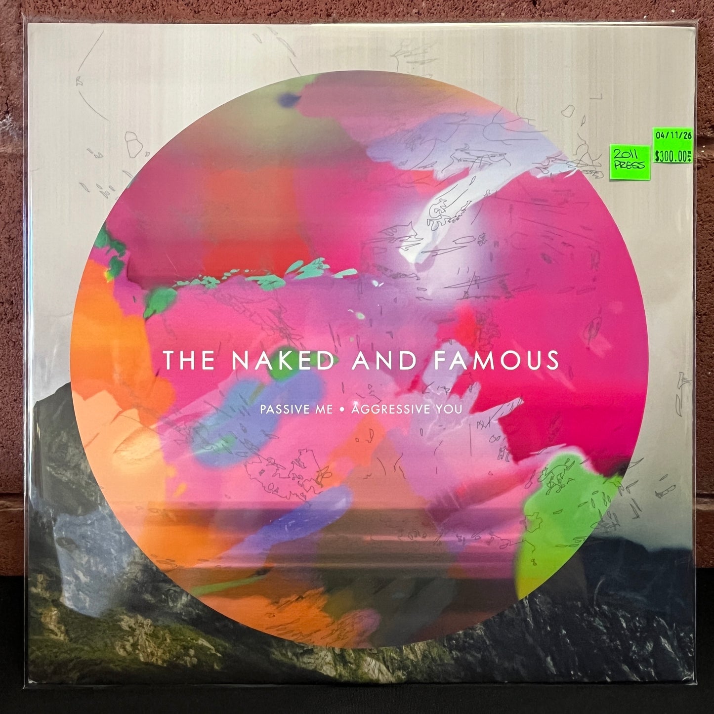 Used Vinyl: The Naked And Famous ‎"Passive Me • Aggressive You" LP (2011 Press)