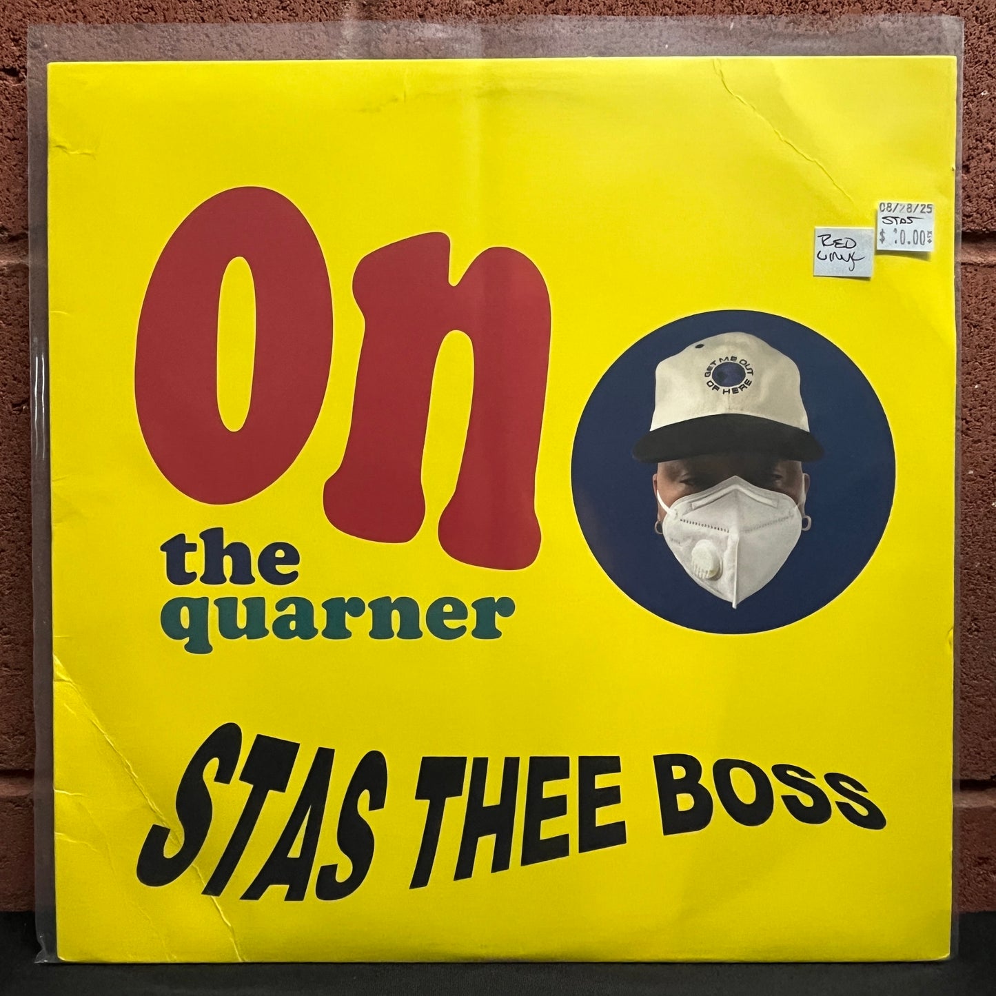 Used Vinyl: Stas The Boss "On The Quarter" LP (Red Vinyl)