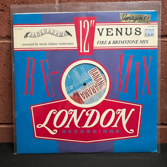 Used Vinyl: Bananarama "Venus (The Fire & Brimstone Mix)" 12" (Custom Company Sleeve)