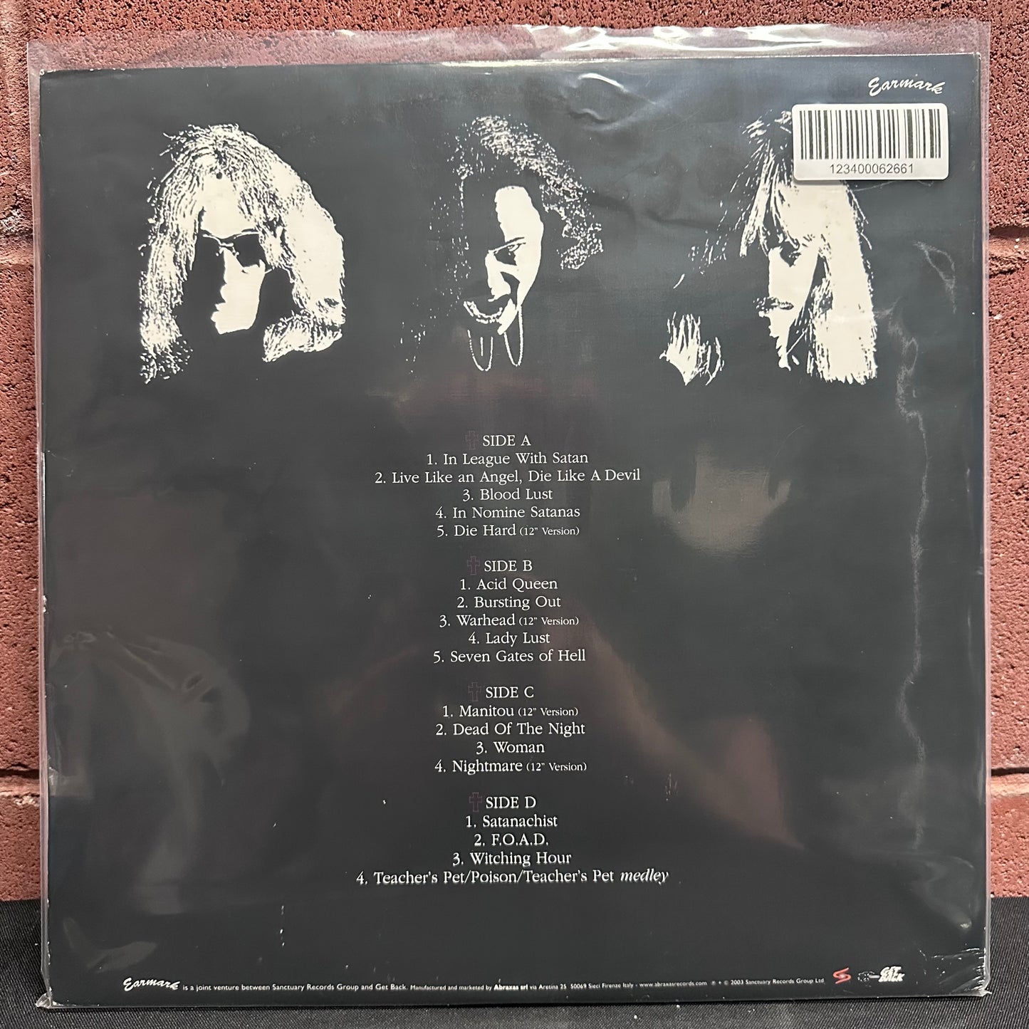 Used Vinyl: Venom "The Seven Gates of Hell: The Singles" 2xLP (2004 Italian pressing)