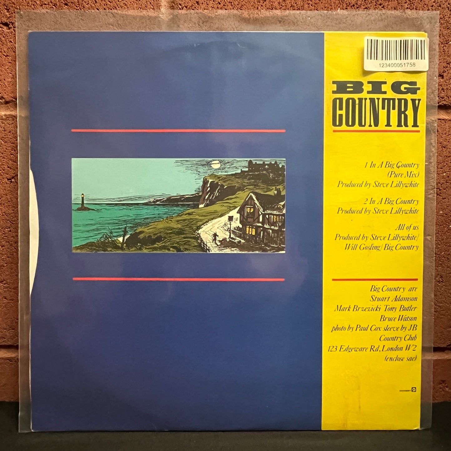 Used Vinyl: Big Country "In A Big Country" 12"