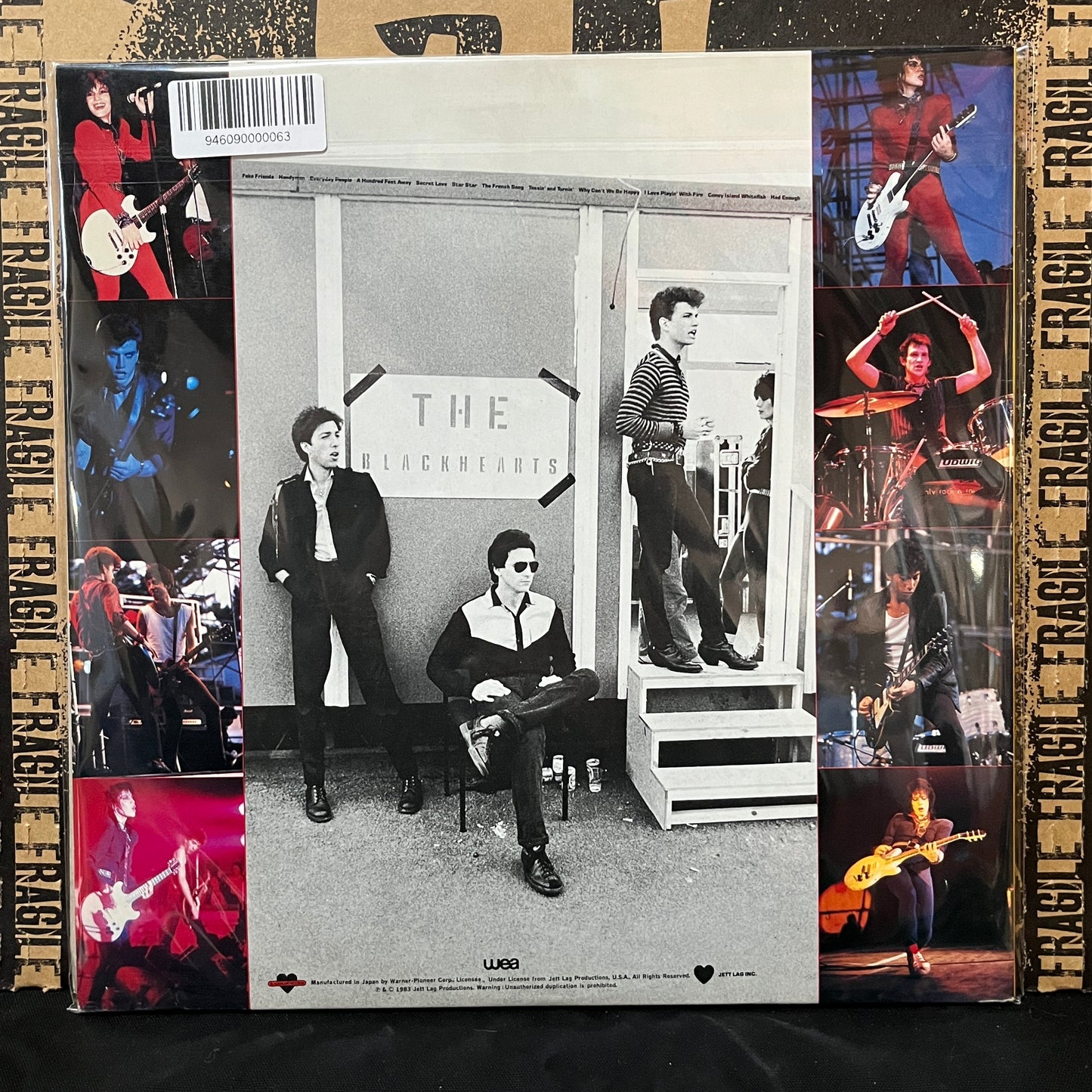 Used Vinyl: Joan Jett And The Blackhearts "Album" LP (1983 Japanese Promo Press)