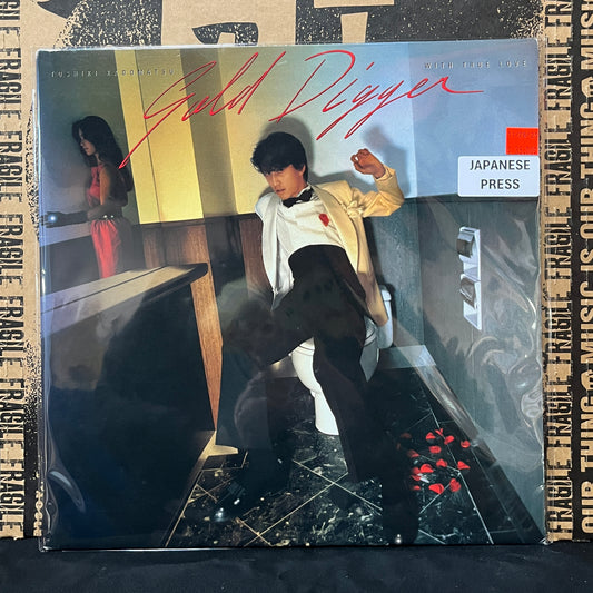 Used Vinyl: Toshiki Kadomatsu "Gold Digger - With True Love" LP (1985 Japanese Press)