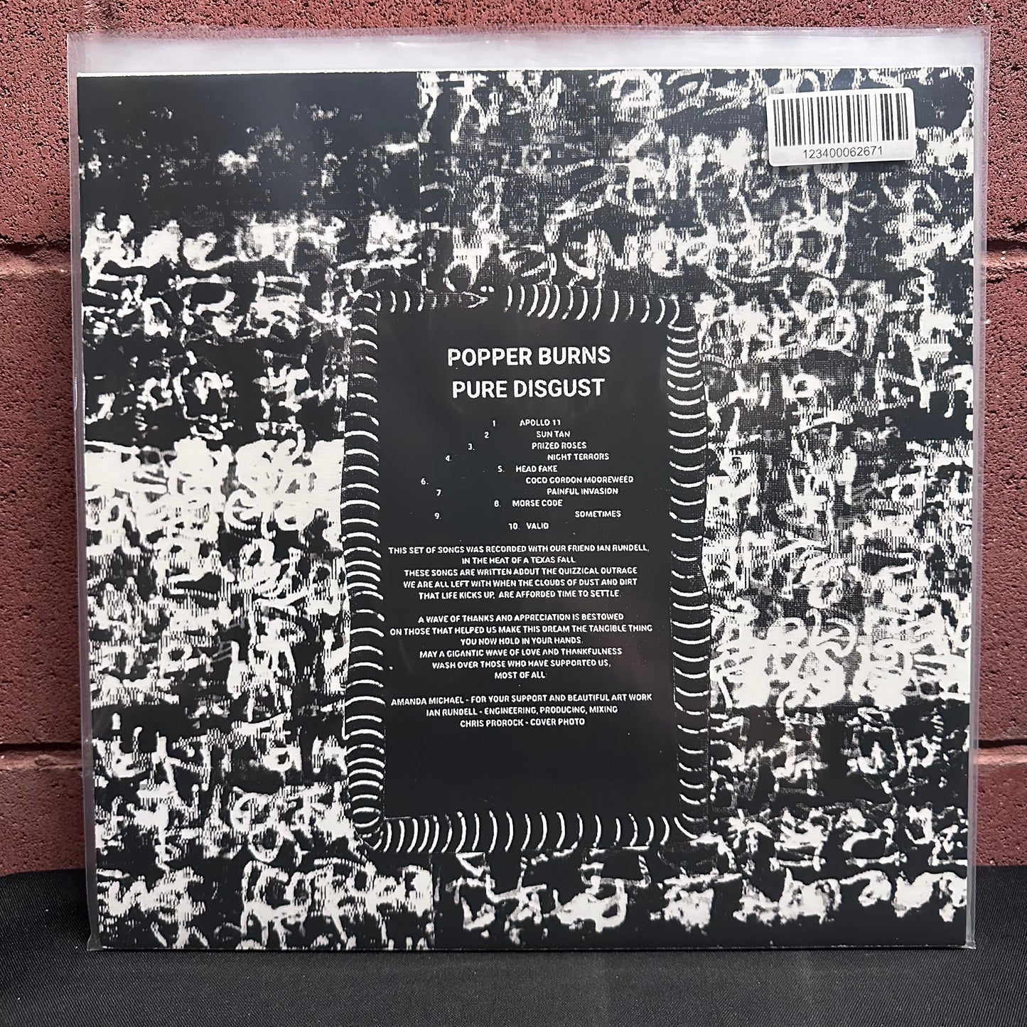 Used Vinyl: Popper Burns "Pure Disgust" LP