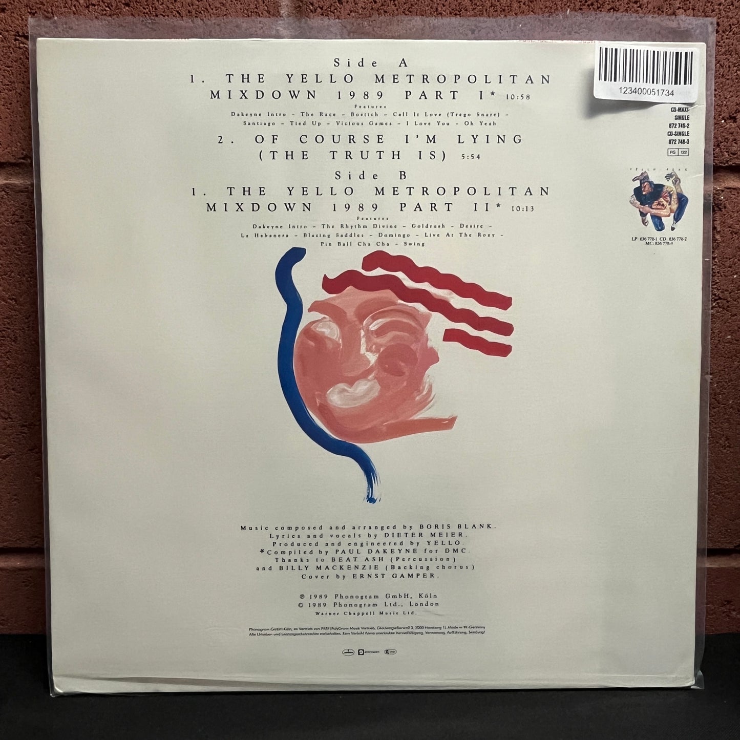 Used Vinyl: Yello "Of Course I'm Lying" 12"