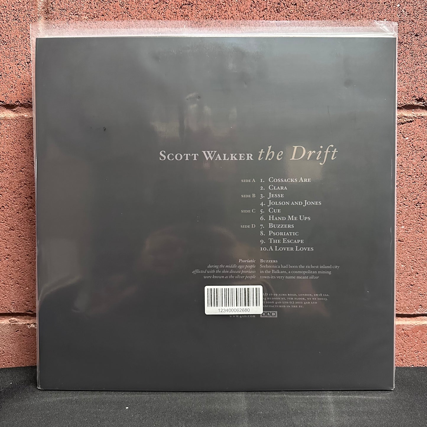 Used Vinyl: Scott Walker "The Drift" 2xLP (2012 pressing)