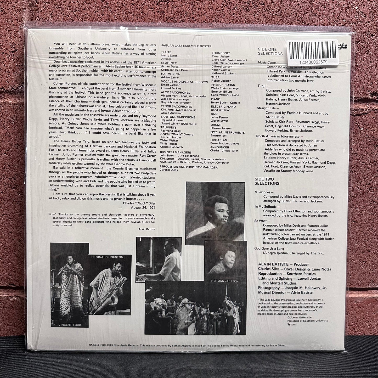 Used Vinyl: Southern University Jazz Ensemble "Live At The 1971 American College Jazz Festival" LP (2023 Pressing)