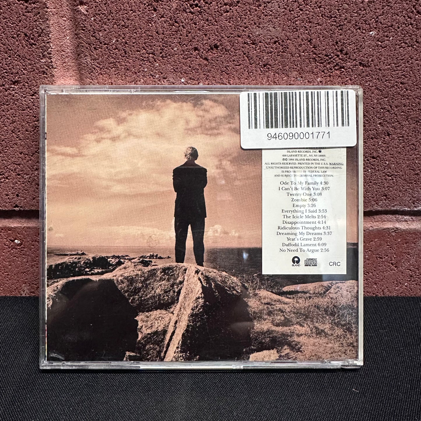 Used CD: The Cranberries "No Need To Argue" CD