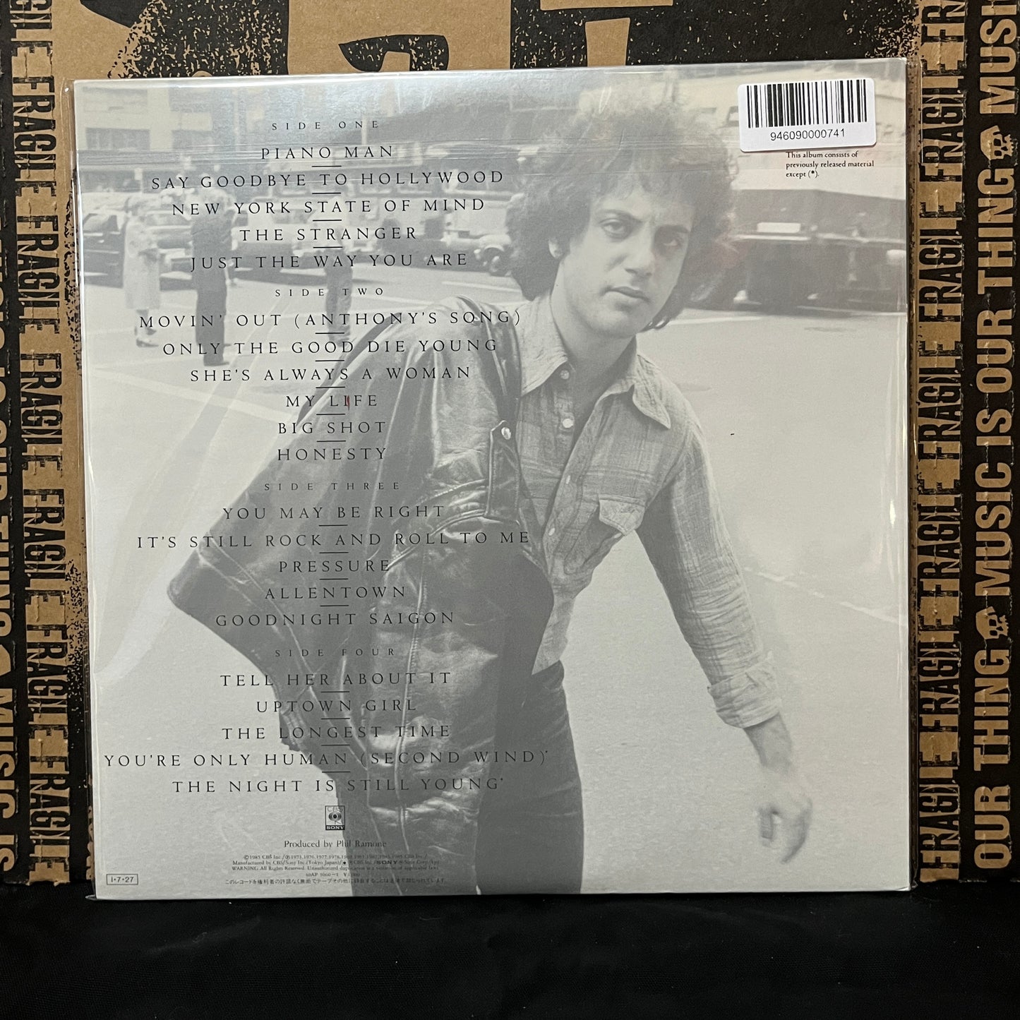Used Vinyl: Billy Joel "Greatest Hits Volume I & Volume II" 2xLP (First Japanese Press 1985)