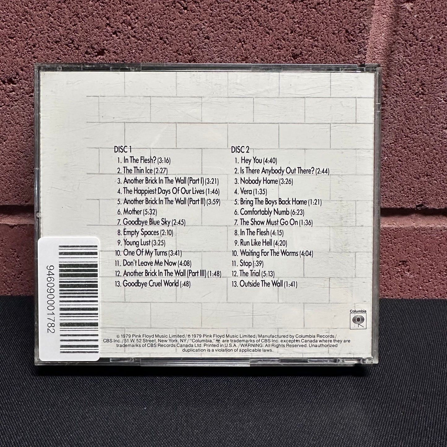 Used CD: Pink Floyd "The Wall" 2xCD