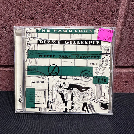 Used CD: Dizzy Gillespie "The Fabulous Dizzy Gillespie Pleyel Jazz Concert 1948" CD