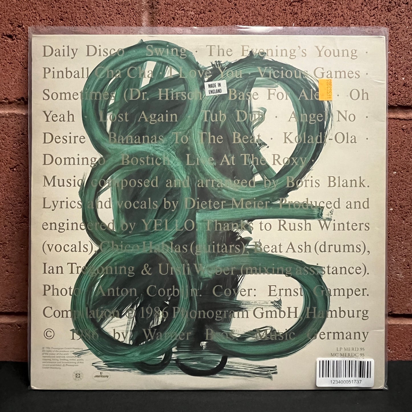 Used Vinyl: Yello "1980 - 1985 The New Mix In One Go" 2xLP