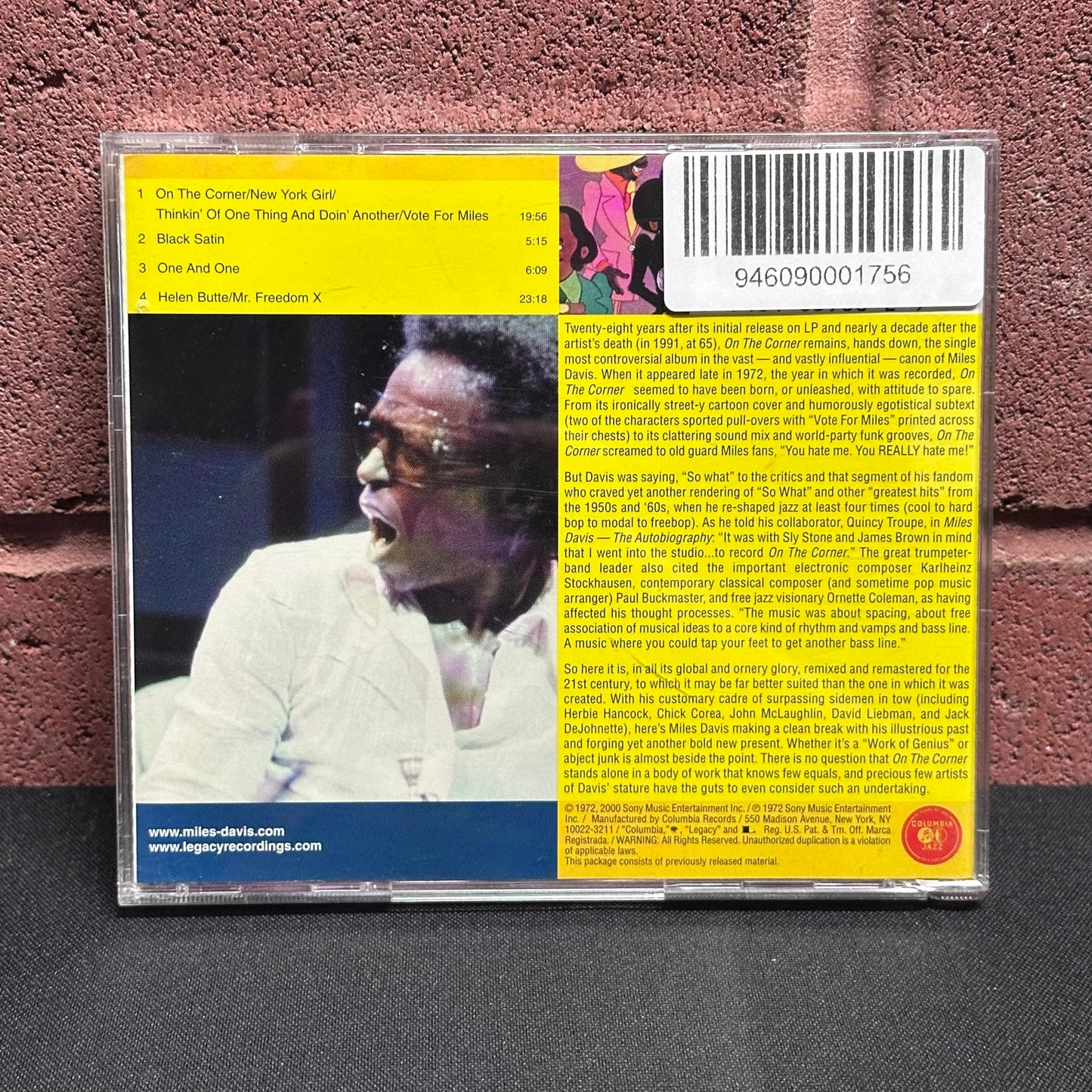 Used CD: Miles David "On The Corner" CD (With Hype Sticker!)