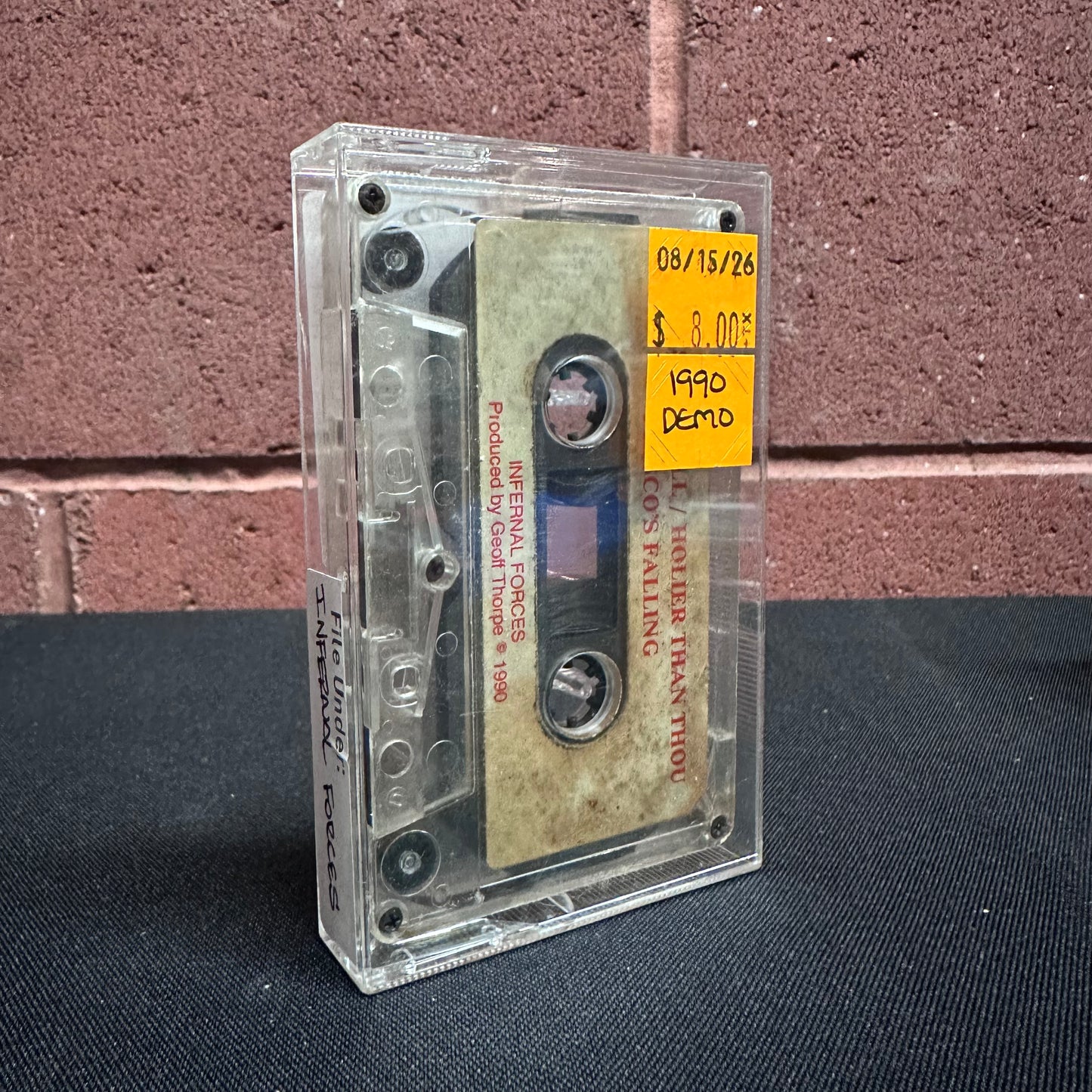 Used Cassette: Infernal Forces "1990 Demo" Tape