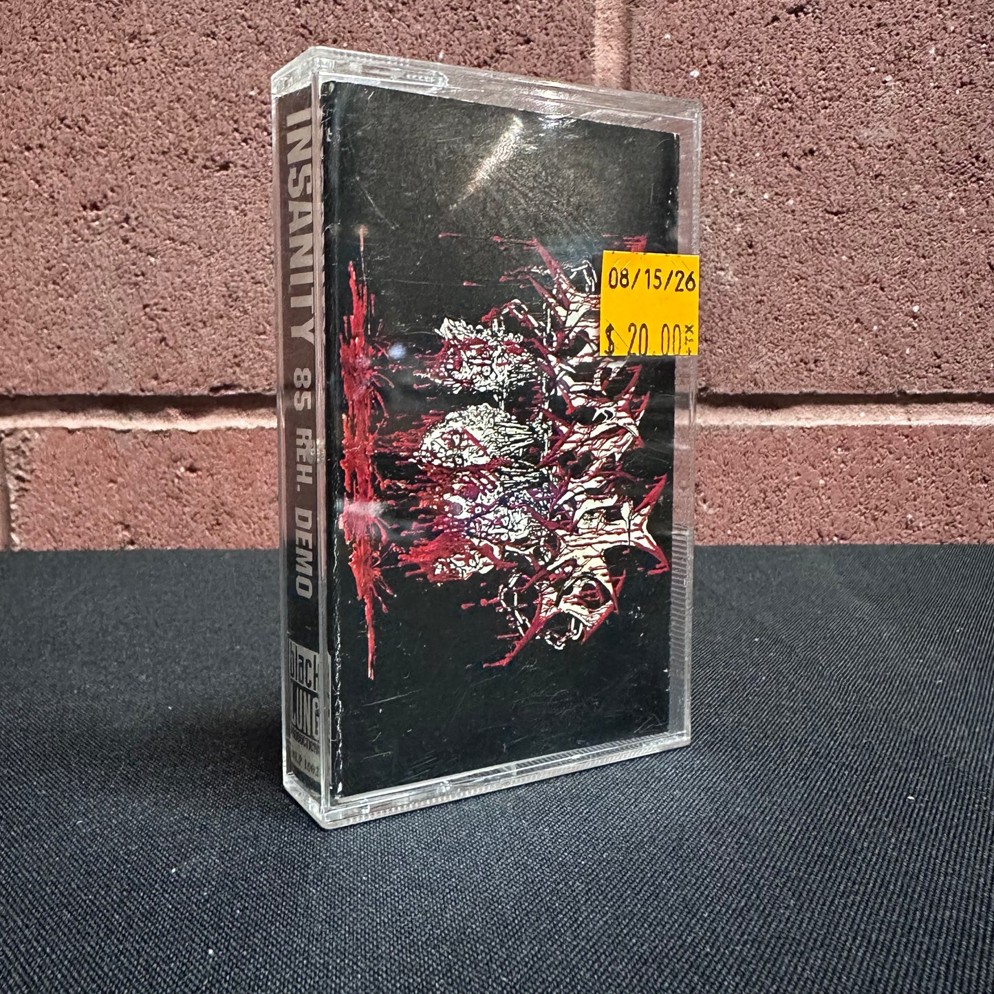 Used Cassette: Insanity "85 Reh Demo" Tape