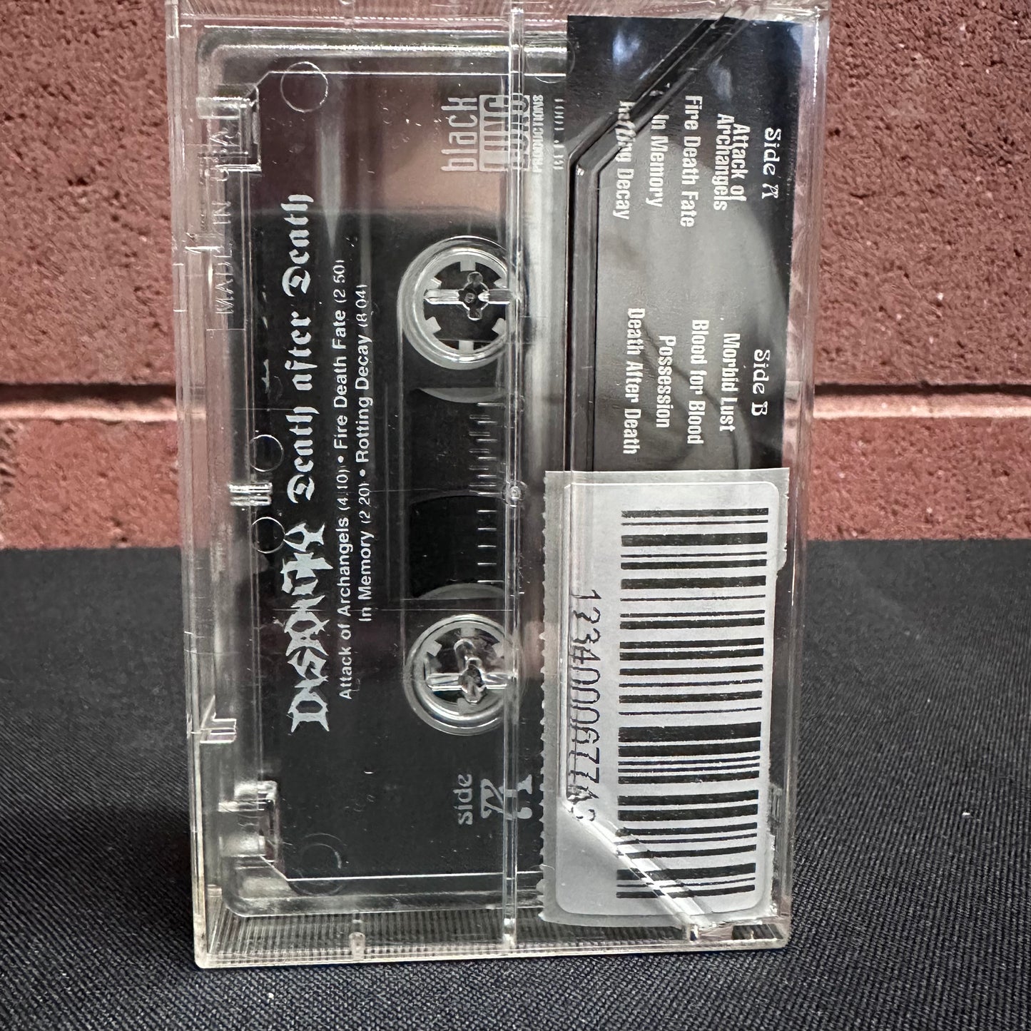 Used Cassette: Insanity "Death After Death" Tape (1993 Press)