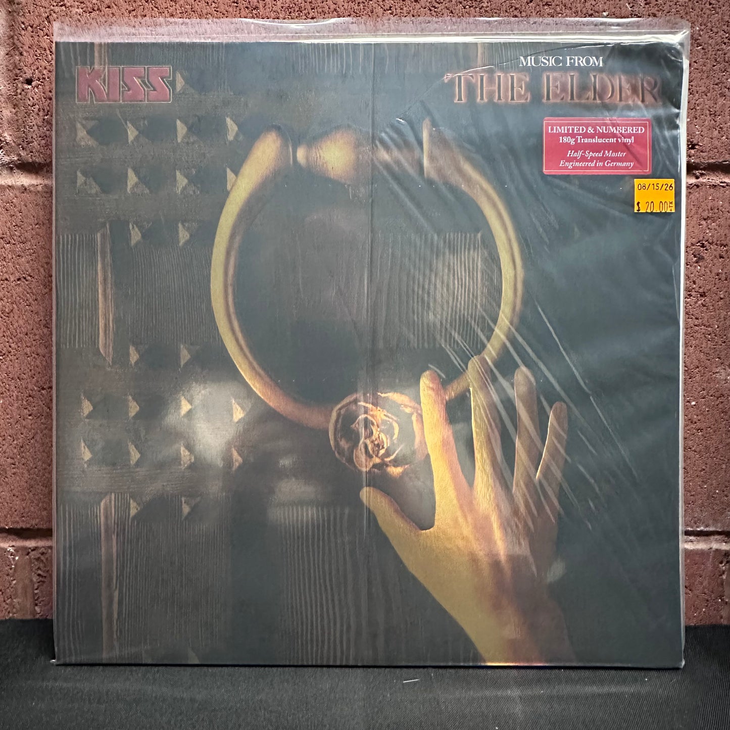 Used Vinyl: Kiss ‎"(Music From) The Elder" LP (2022 180g Press - Clear Vinyl)