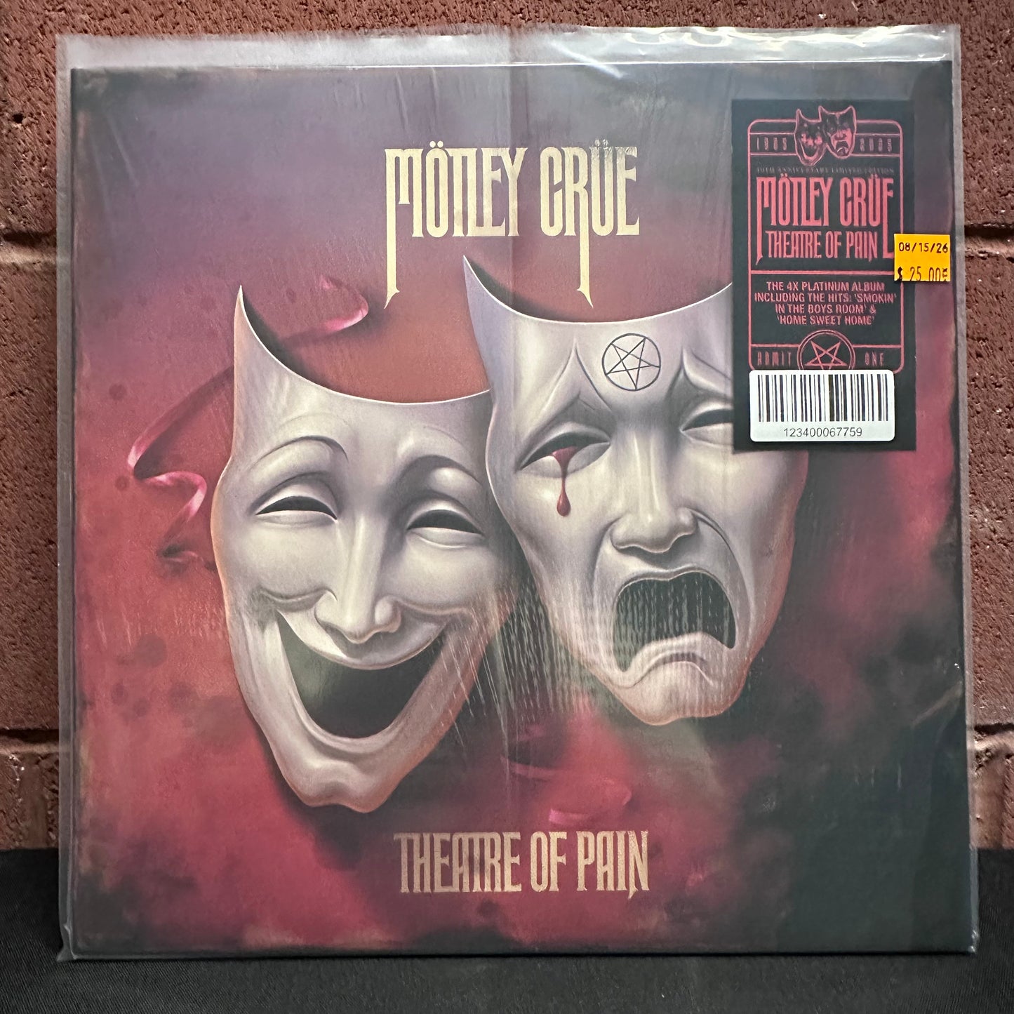 Used Vinyl: Motley Crue "Theatre Of Pain (40th Anniversary)" LP (2025 Press)
