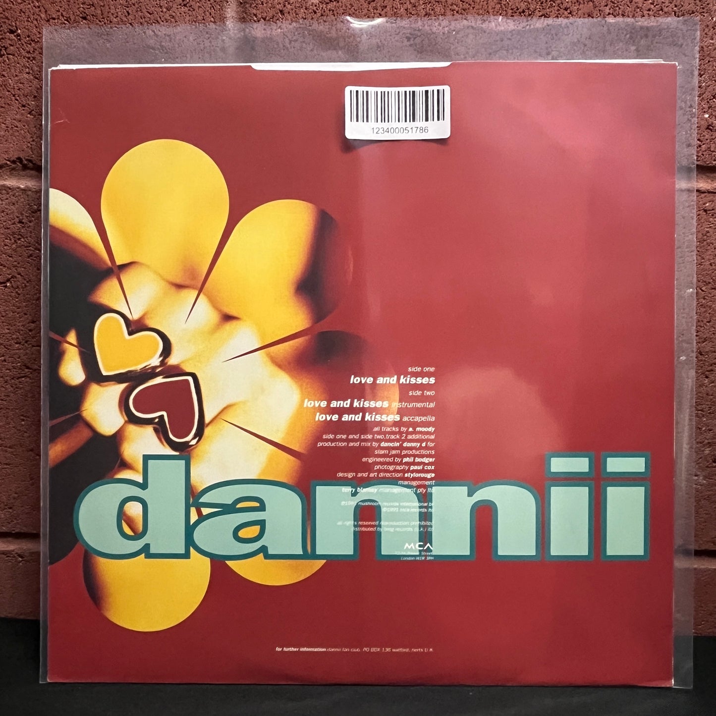 Used Vinyl: Dannii Minogue "Love And Kisses" 12"