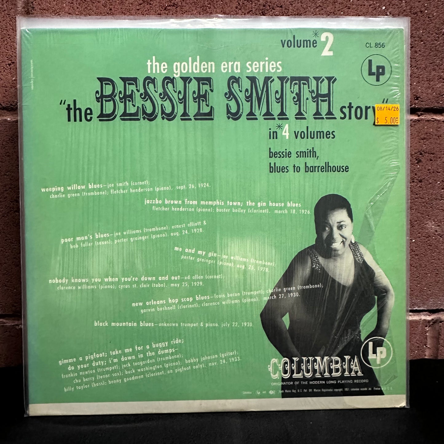 Used Vinyl: Bessie Smith "The Bessie Smith Story - Volume 2" LP
