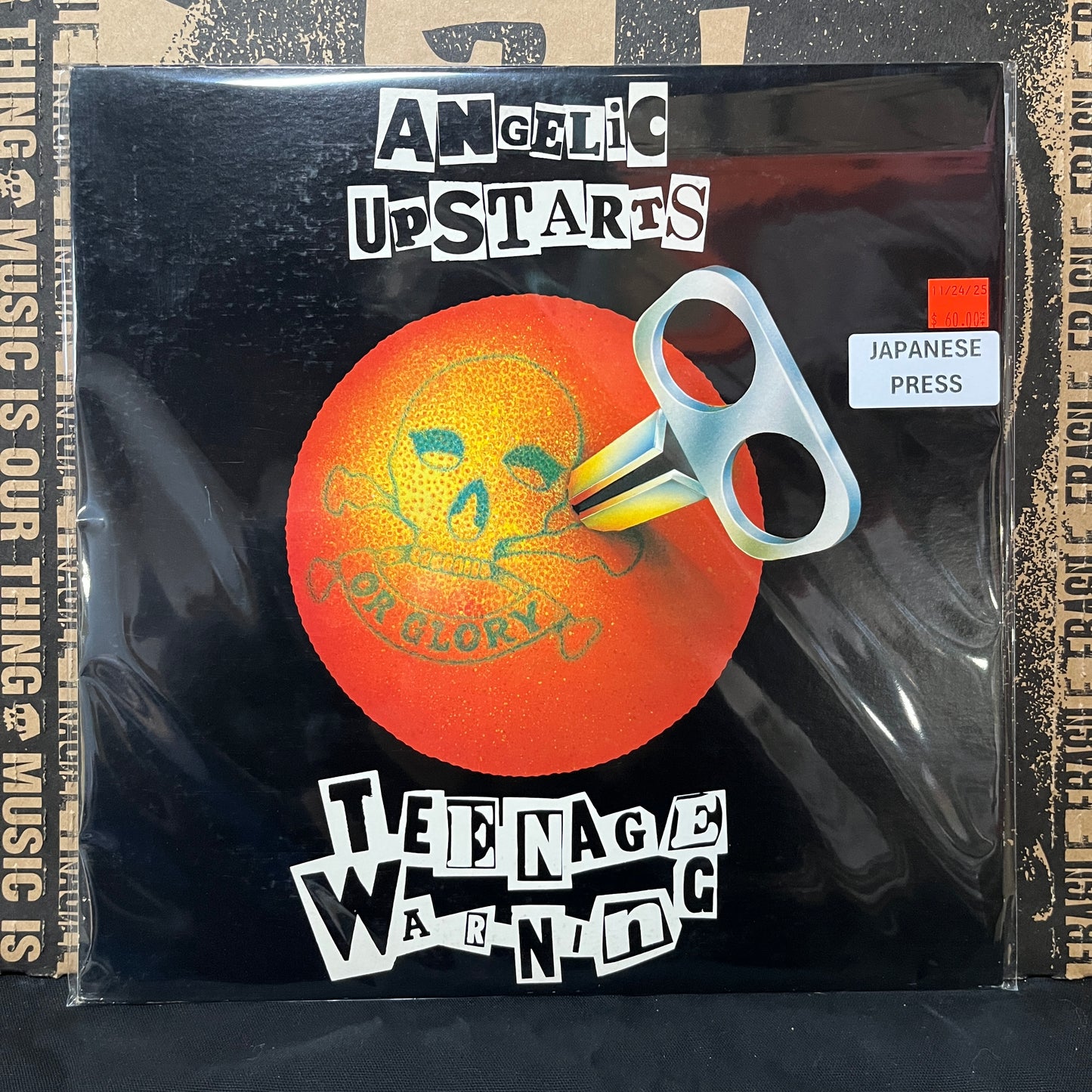Used Vinyl: Angelic Upstarts "Teenage Warning" LP (1979 Japanese Press)