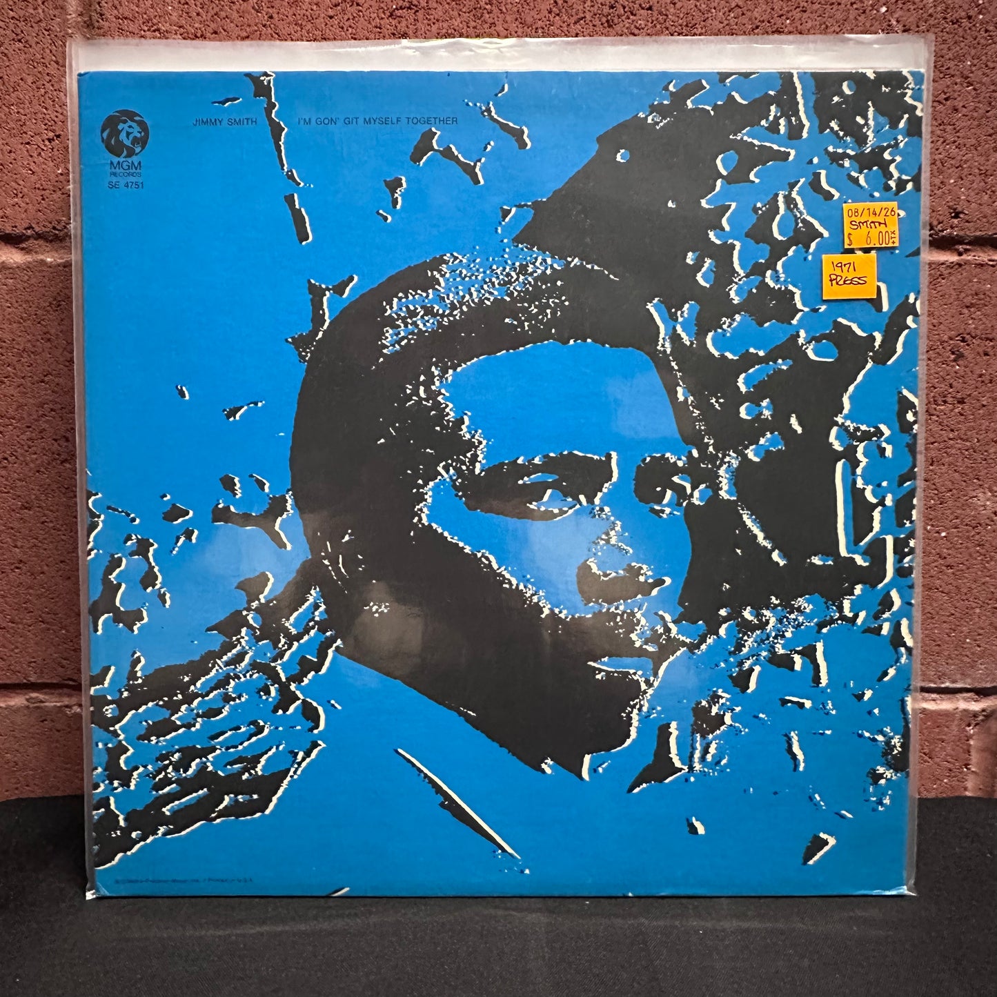 Used Vinyl: Jimmy Smith ‎"I'm Gon' Git Myself Together" LP (1971 Press)